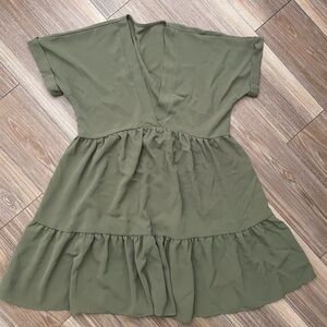 SHEIN Olive Green Apparel